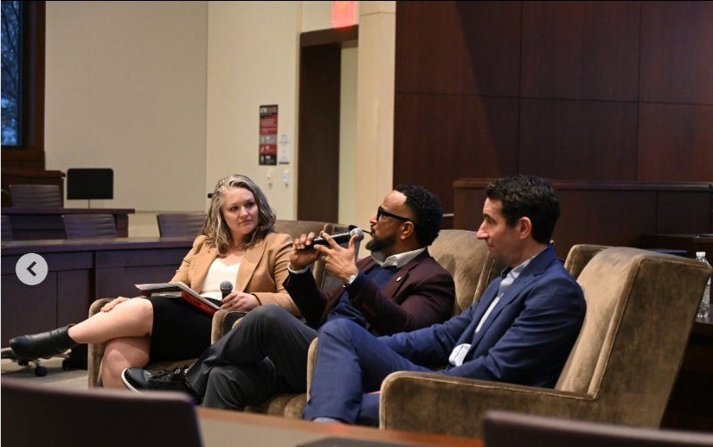 Panel discussion at Cornell Center for Human Rights